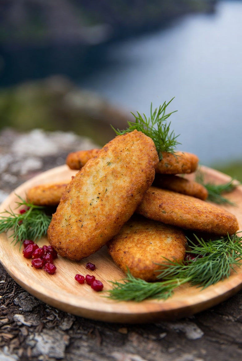 Husmor Norwegian Fiskekaker Fried Fish Cakes