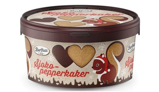 Chocolate Gingerbread Cookies 300 grams (Sjokopepperkaker)