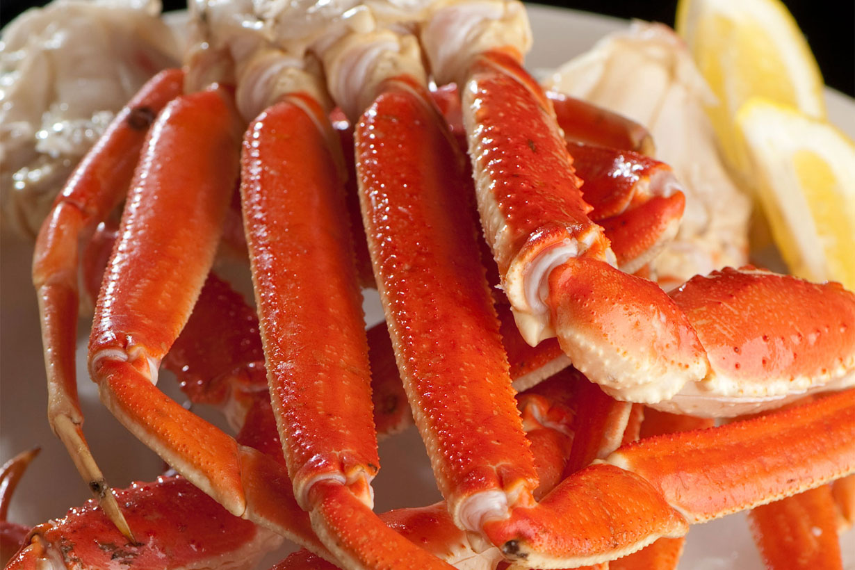 Jumbo Snow Crab Legs Clusters - 10 lb