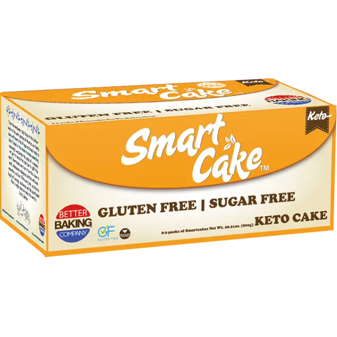 smartcakes vanilla latte gluten free sugar free keto cake
