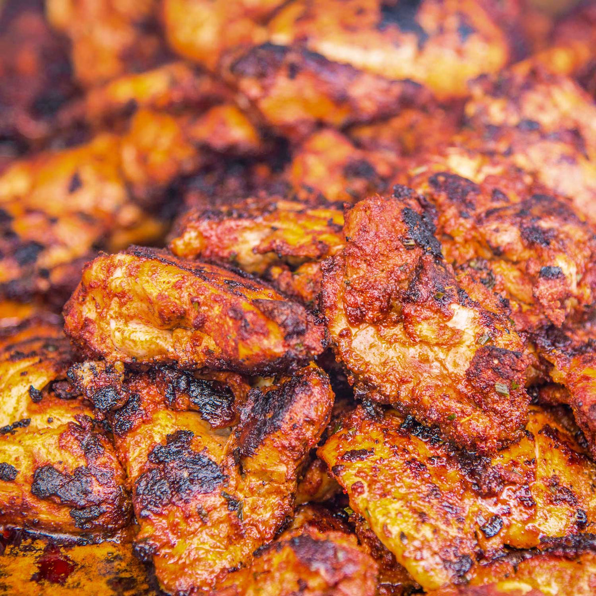 Slow Smoked BBQ Chicken Wings – Naked, Lemon Pepper or Garlic Parmesan