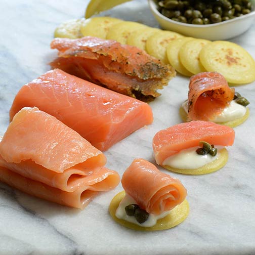 Smoked Salmon Sampler Gift Set