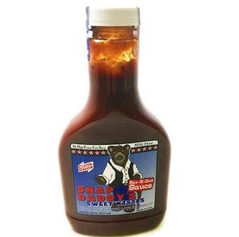 SNAP DADDY’S SWEET KISSES BBQ SAUCE 18 OZ - Gluten Free
