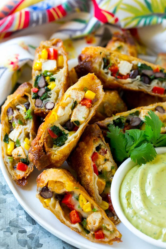 Southwestern Egg Rolls - 50 pieces per tray
