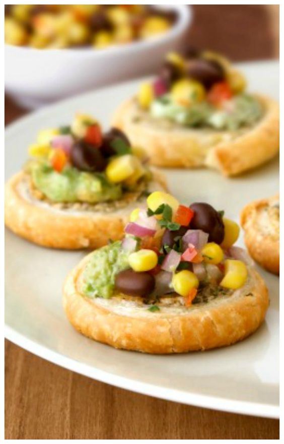 Southwestern Bruschetta Bites