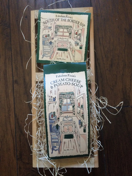 1 Soup or Sweet and Dip - Choose your flavors!!