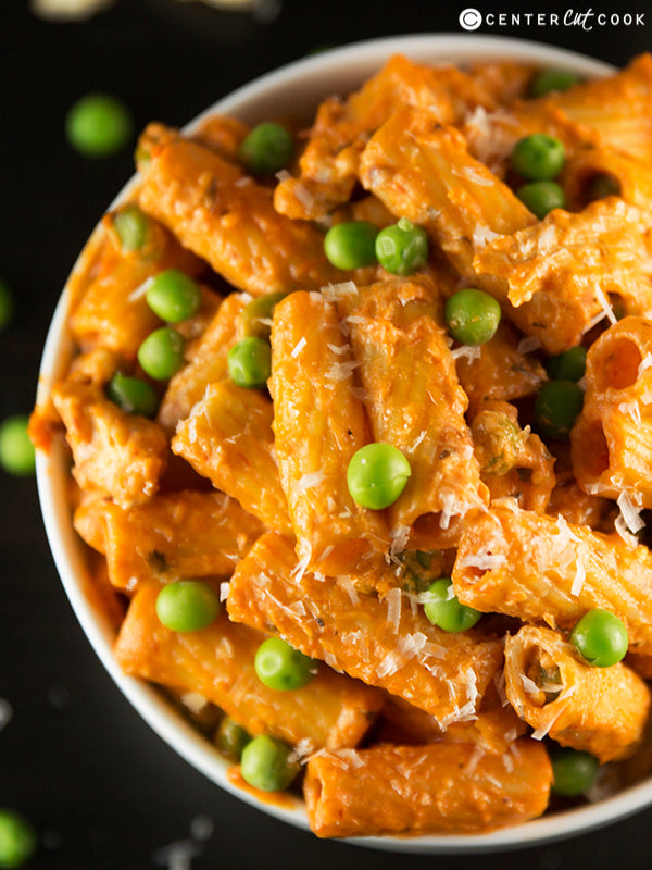 Creamy Spicy Chicken Rigatoni