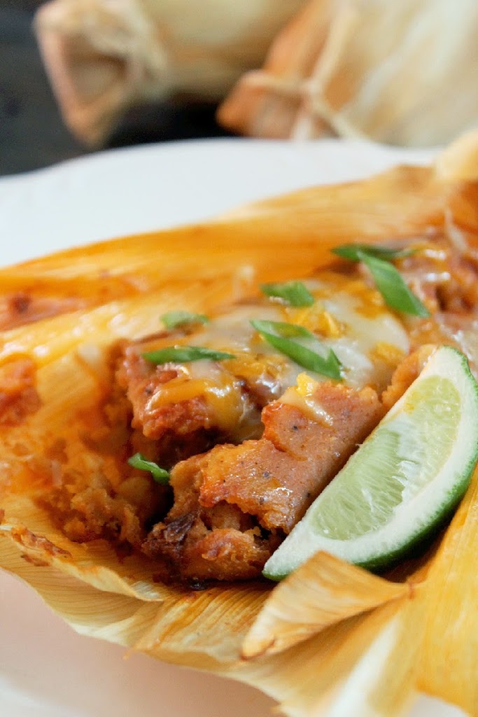 Spicy Chicken Tamales