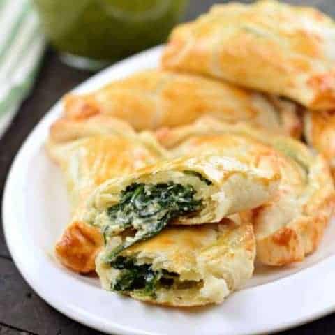 Spinach and Cheese Empanadas - 25 Packs