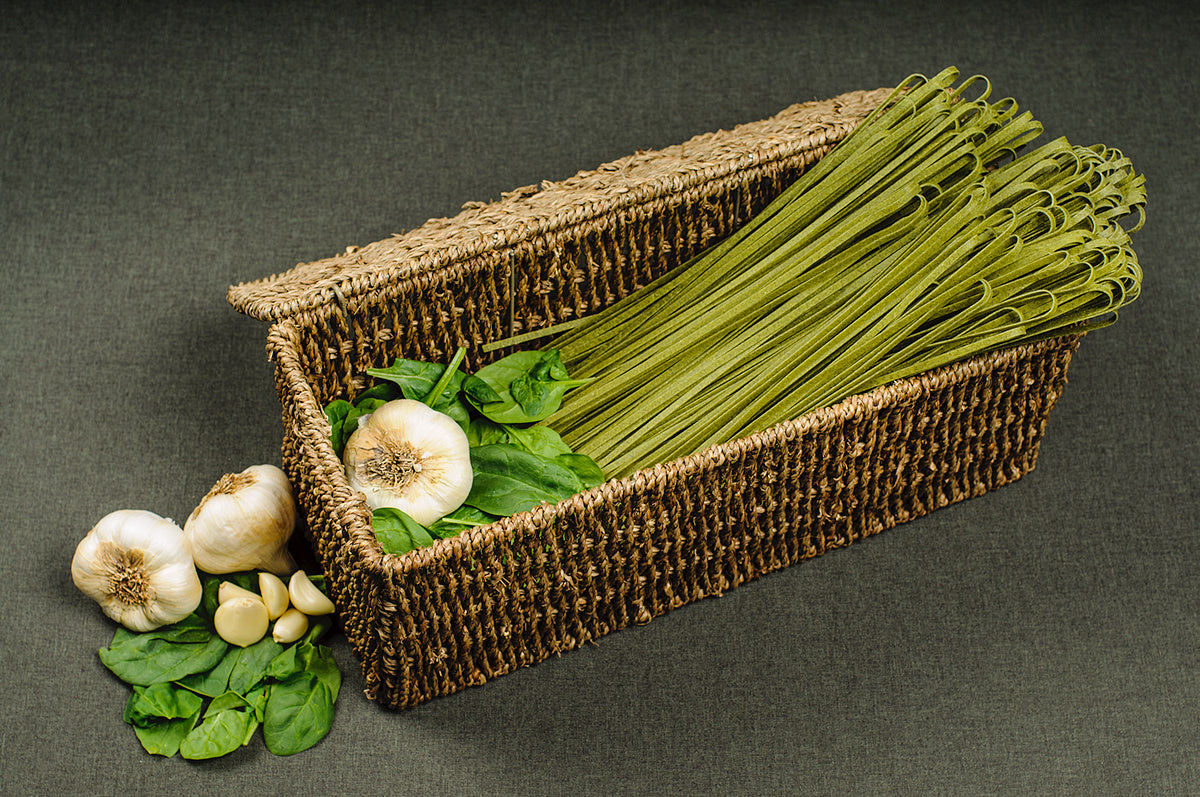 Spinach Garlic Pasta Luce "Pasta Lite" Linguine (Low-Carb/High Protein)