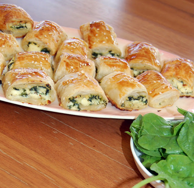 Spinach Ricotta Rolls