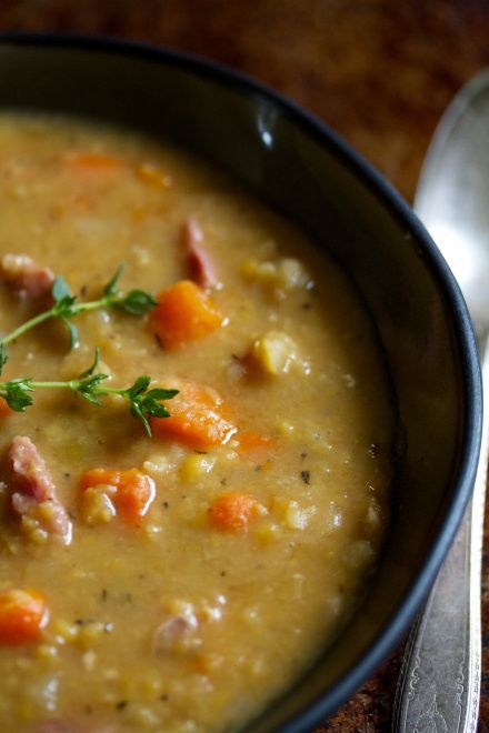 Mom's Split Pea & Ham Soup w/ a Twist