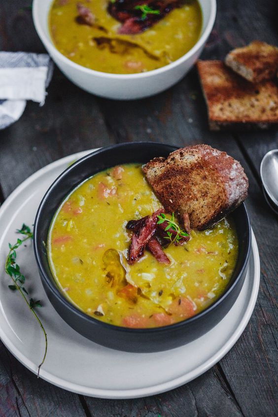Mom's Split Pea & Ham Soup w/ a Twist