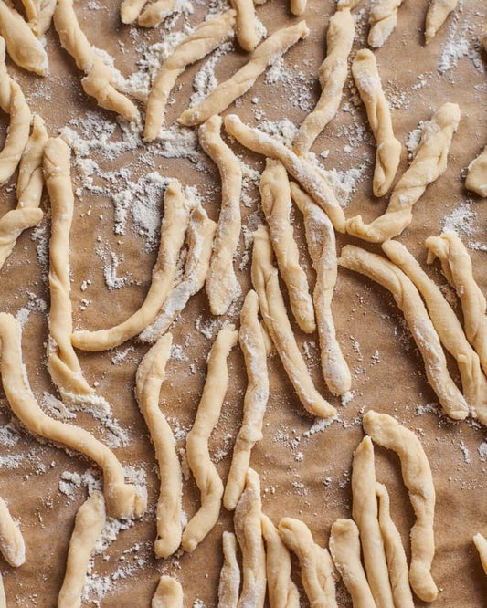 Fresh Strozzapreti Hand Rolled Pasta - Vegan