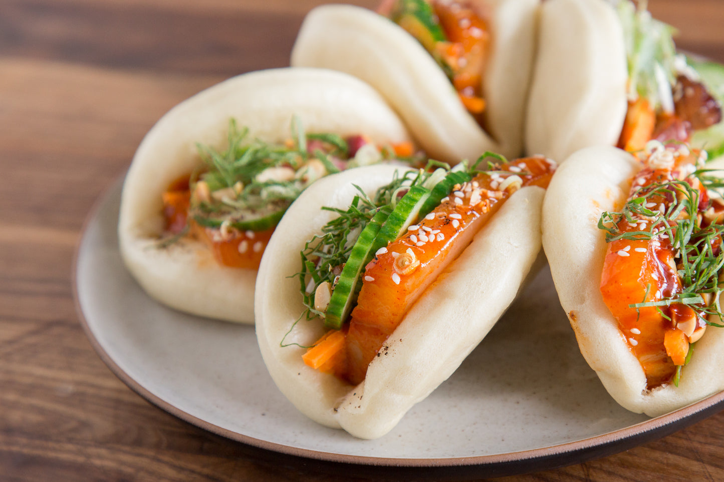 Mini Steamed Buns - 192 pieces per tray