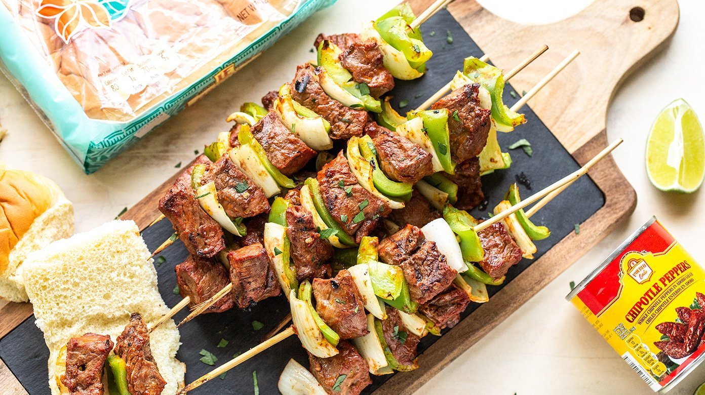 Chipotle Steak Churrasco Satay - 100/Case