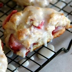 Strawberry Shortcake Scones - 1 Dozen
