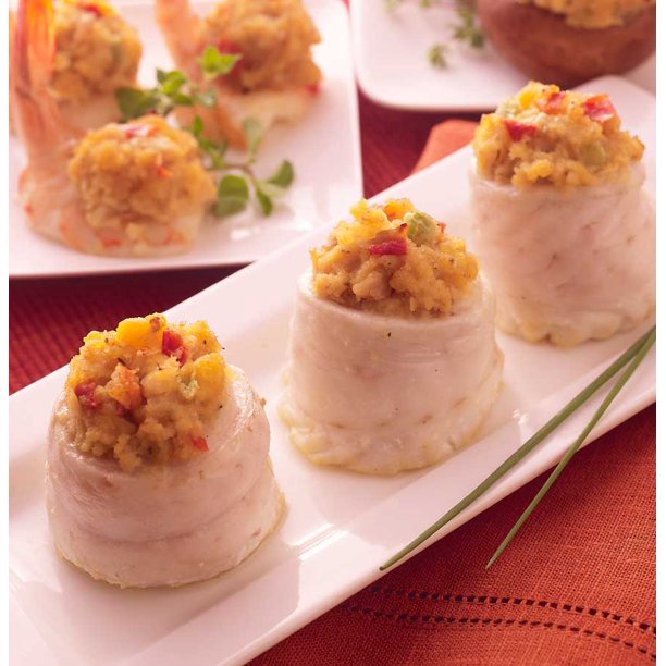 Seafood Stuffing Bite Appetizers - 5 lb - 2/Case