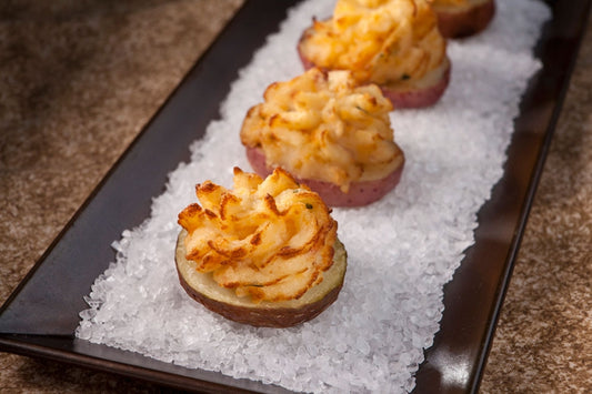 Stuffed Potato with Bacon (GF) - 40 pieces per tray