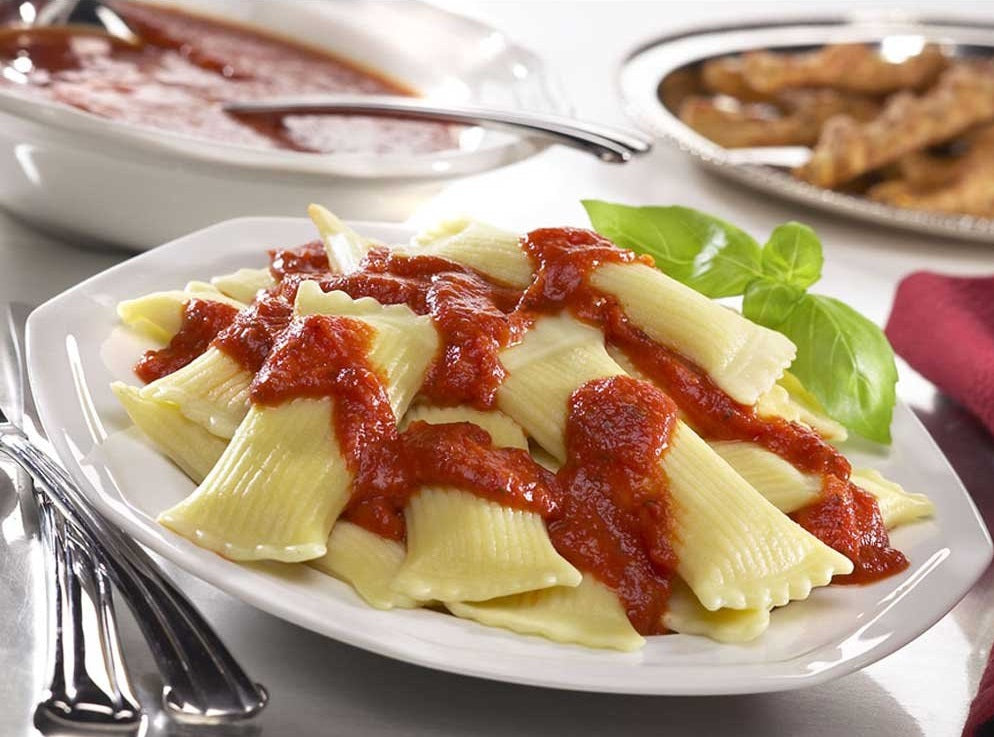 Gourmet Cheese Stuffed Rigatoni Pasta - 12 oz - 12 per case