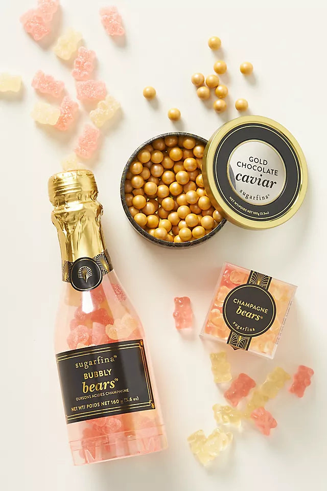 Sugarfina Champagne & Caviar 3 Piece Gift Set