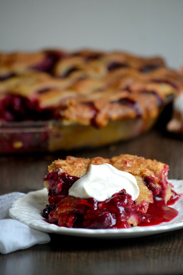 Old Fashioned Sangria Pie