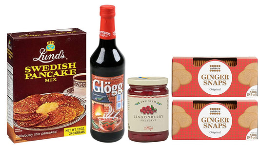 Swedish Breakfast & Snack Box- 5 Piece Gift Box
