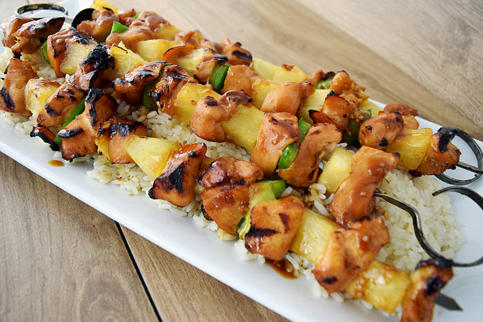 Citrus Honey Soy Chicken Kabobs