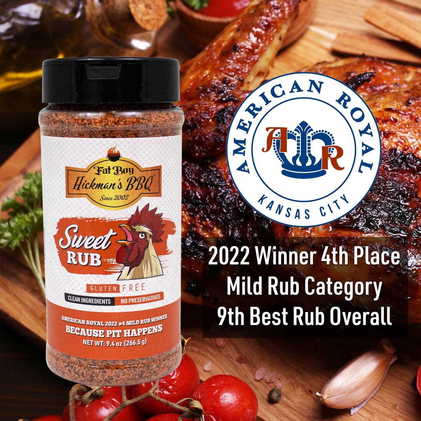 Medium Rub & Sauce Package