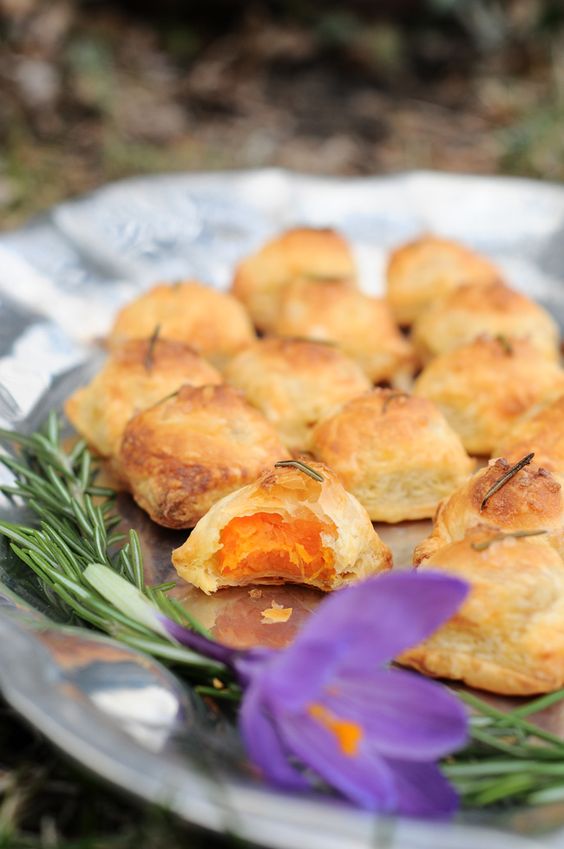 Sweet Potato Puff Pastry - 50 pieces per tray