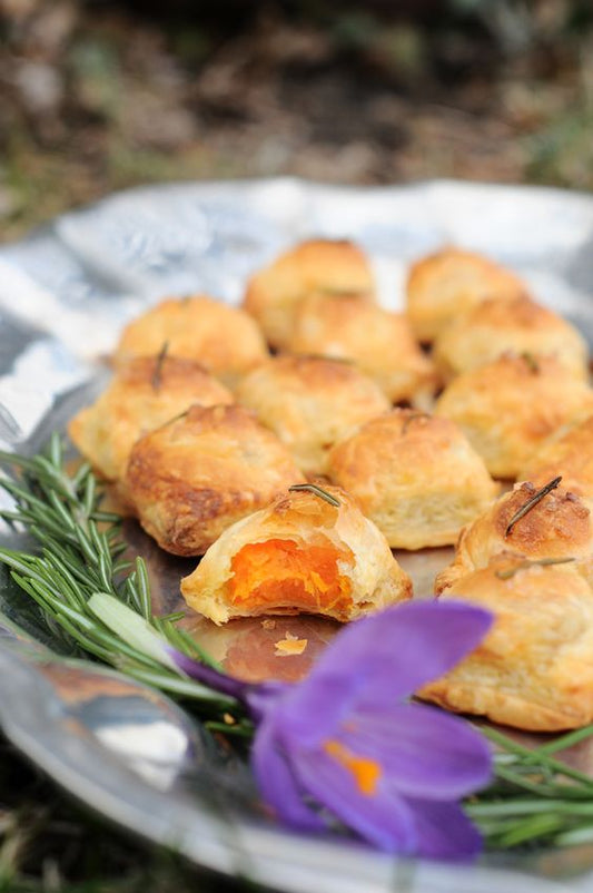 Sweet Potato Puff Pastry - 50 pieces per tray