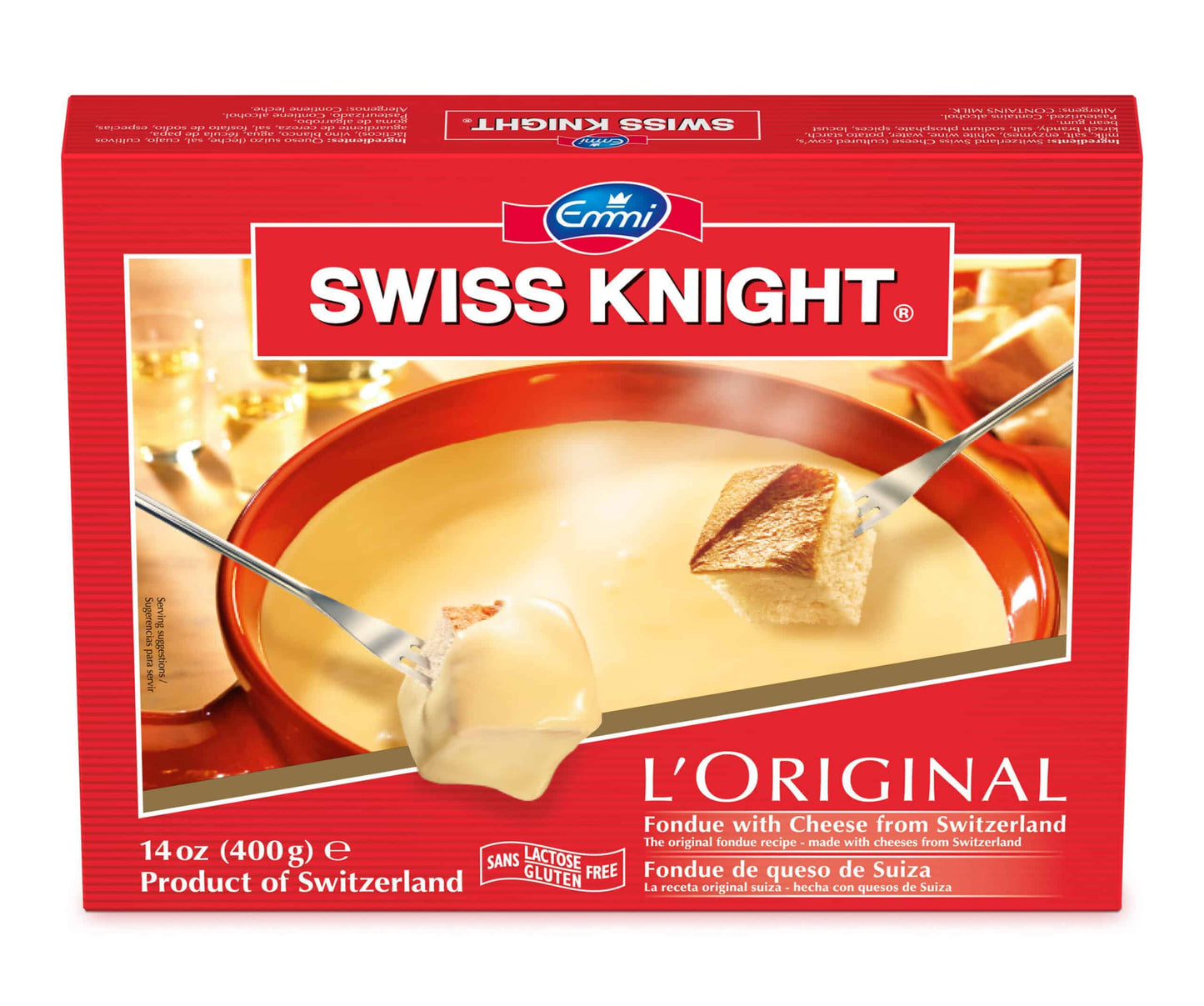 Swiss Knight Fondue - L'Original From Switzerland, 14 Oz