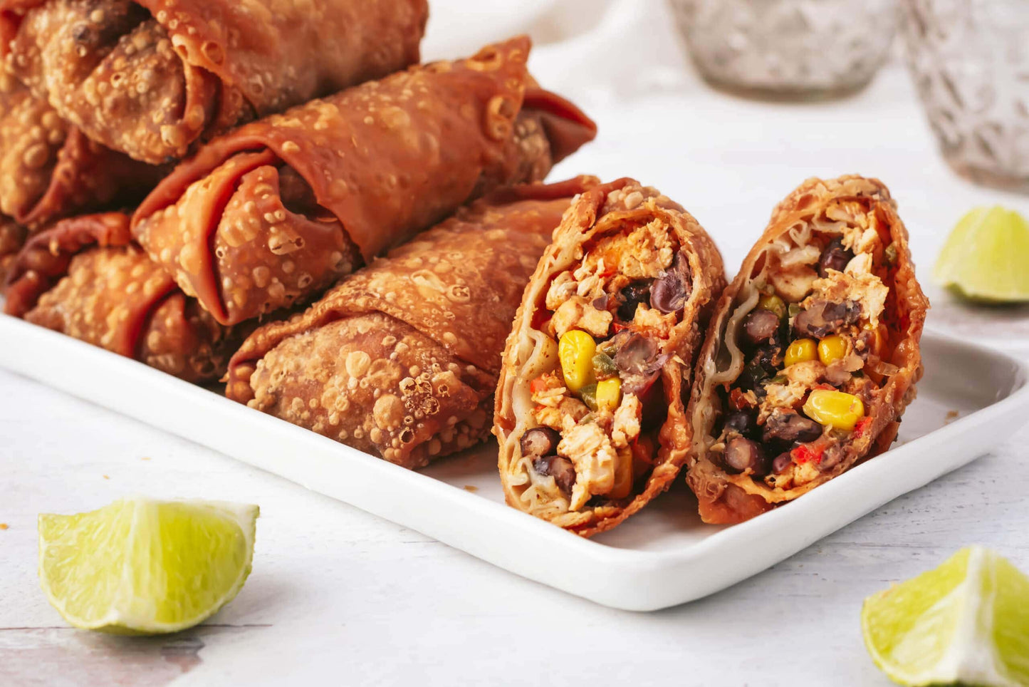 Sante Fe Style Chicken Egg Rolls - 15 lb