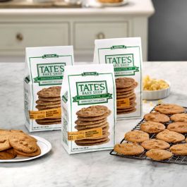 Tate's Bake Shop Thin & Crispy Cookies, Gluten Free Ginger Zinger, 7 oz - 4 Pack