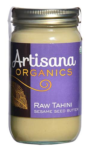 Raw Tahini  Raw 100% Organic Pure Ground Sesame Seeds