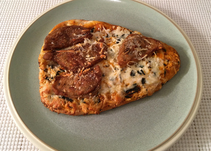 Deep Indian Kitchen Eggplant Naan Pizza, 7.8 oz - 12 per case