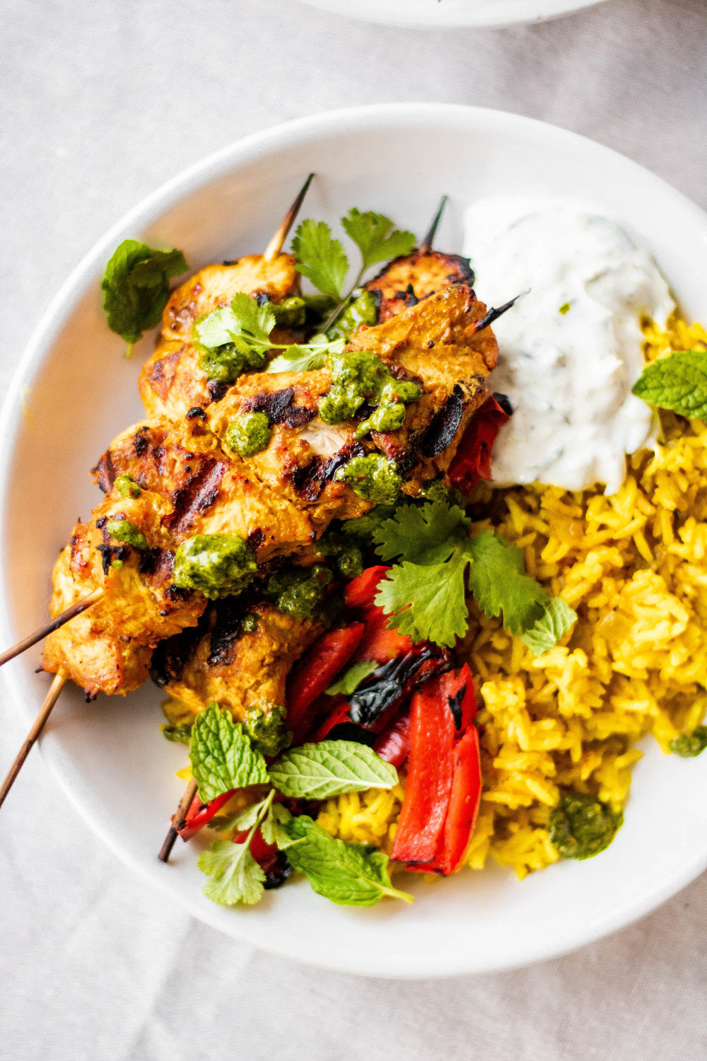 TANDOORI CHICKEN w/RICE (GF)