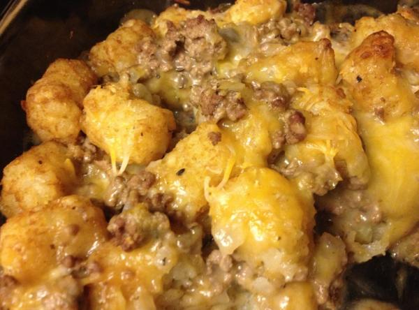 Tater Tot Casserole & Cowboy Tater Tot Casserole