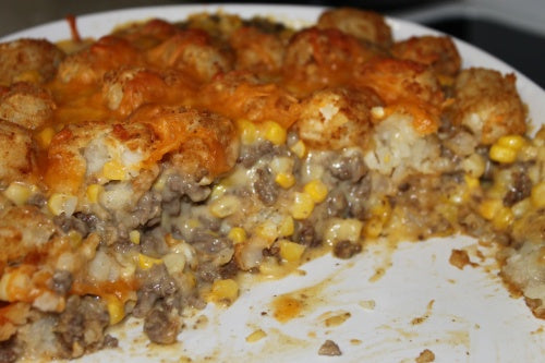 Tater Tot Casserole & Cowboy Tater Tot Casserole