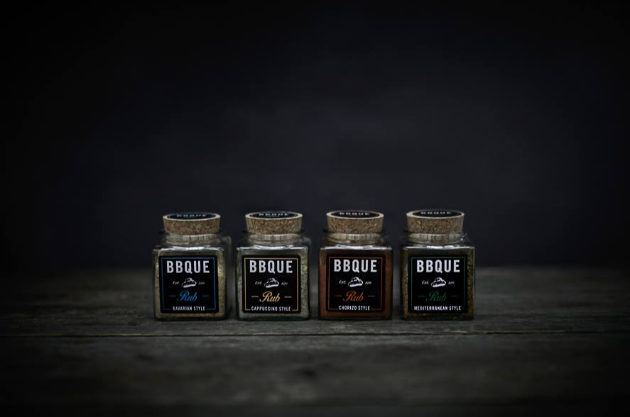 BBQUE Rubs Variety Pack - Mediterranean, Cappuccino, Chorizo & Bavarian