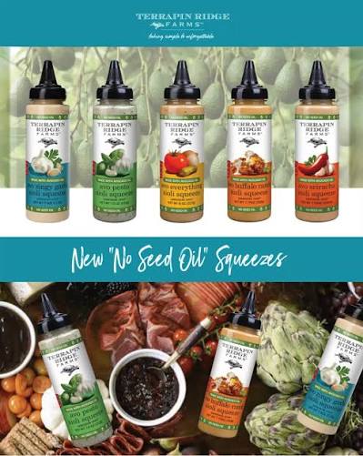 No Seed Oil Aioli Squeezes, Terrapin Ridge Farms - 5 Flavors