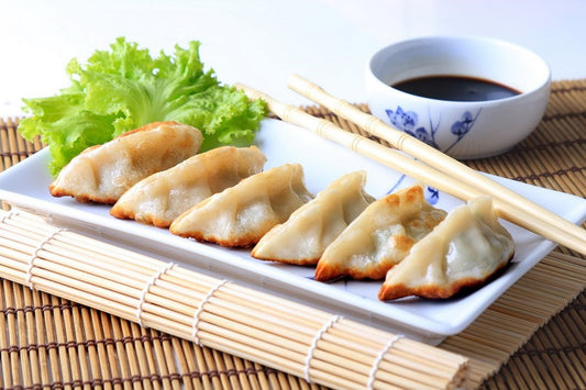 Teriyaki Chicken Potstickers / Dumplings - 35 pieces per tray
