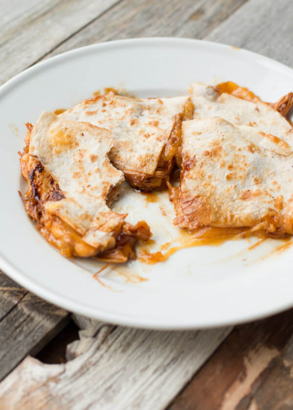 Teriyaki Chicken Quesadilla