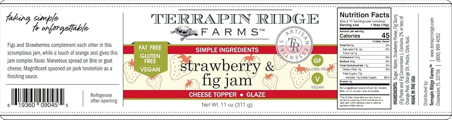 Strawberry Fig Jam by Terrapin Ridge Farms