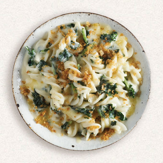 Three Cheese Kale Pasta Bowl - Gluten Free