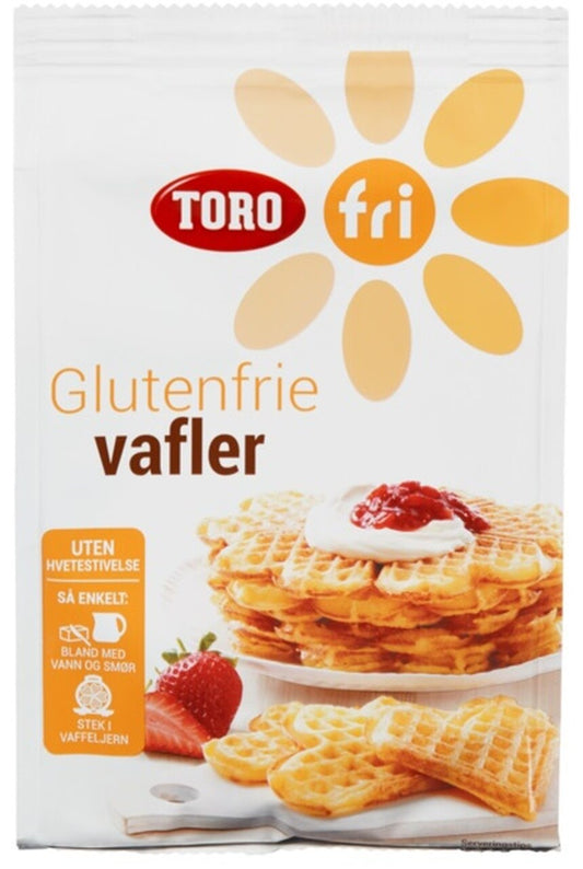 Toro Vafler - Finest Norwegian Waffle Mix - 3 Pack , Gluten Free