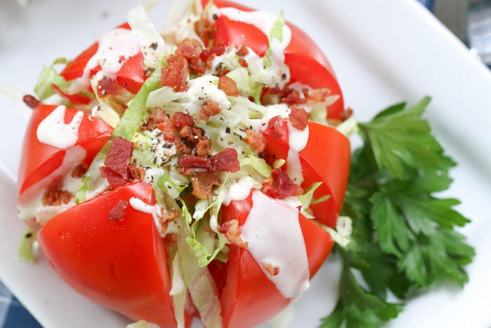 Tomato Wedge Salad