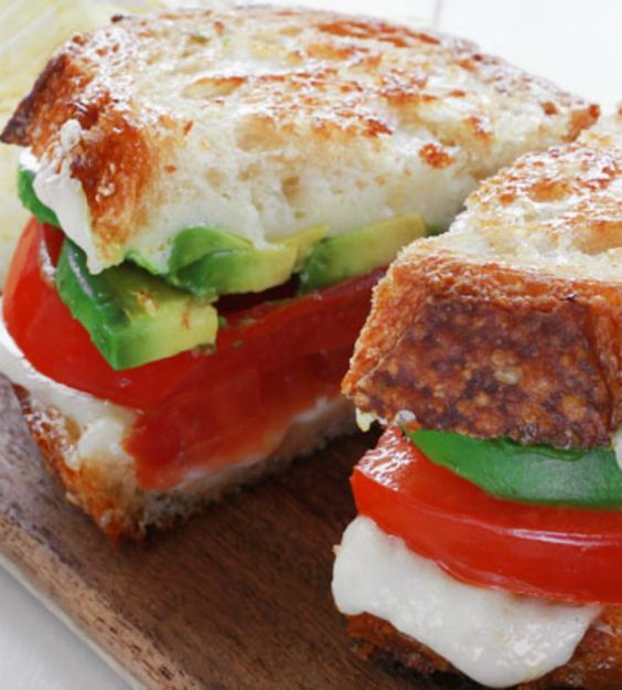 Avocado Grilled Cheese Sandwich