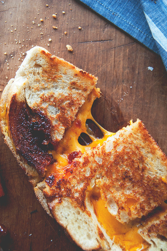 Tomato Jam Grilled Cheese Sandwich