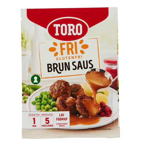 Toro Gluten Free Brown Gravy (Glutenfri brun saus)  KJØTTKAKE - KJØTTKAKESAUS